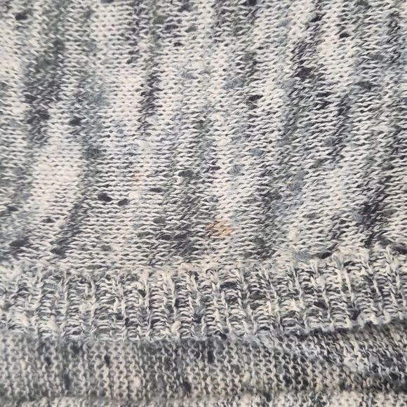 Hollister Lucy Hale Marled Fringe Hem Open Front Long Cardigan Sweater Size XS/S - Picture 6 of 6